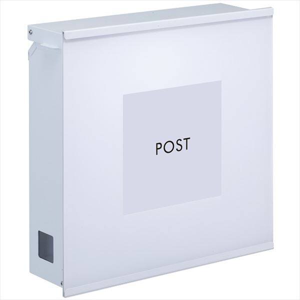 丸三タカギ ポスティーレ アクリルタイプ （壁付け＆スタンド取付） 名入れなし PTA-2 ホワイト色 『郵便ポスト』 