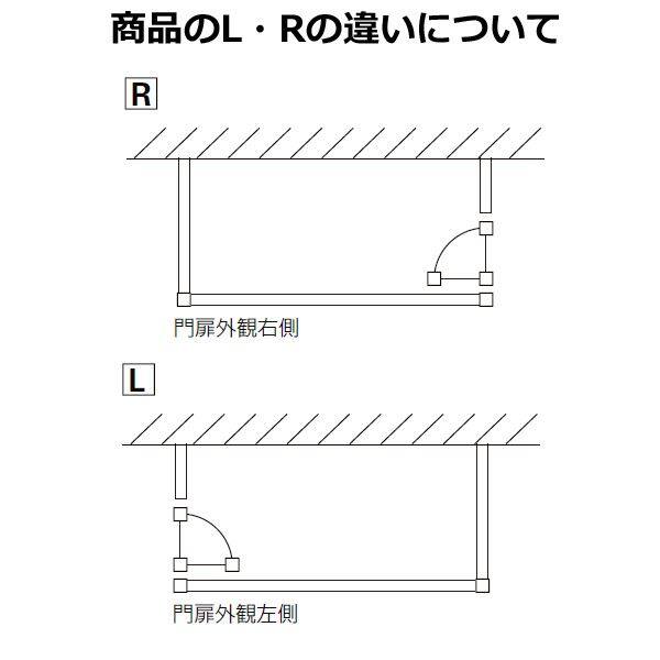 YKKAP ルシアスバルコニー 柱建式 庭置納まり たて格子 関東間 標準柱 1間×6尺 門扉外観右側（R） 手すり高さ1,105mm 床：グレイシルバー