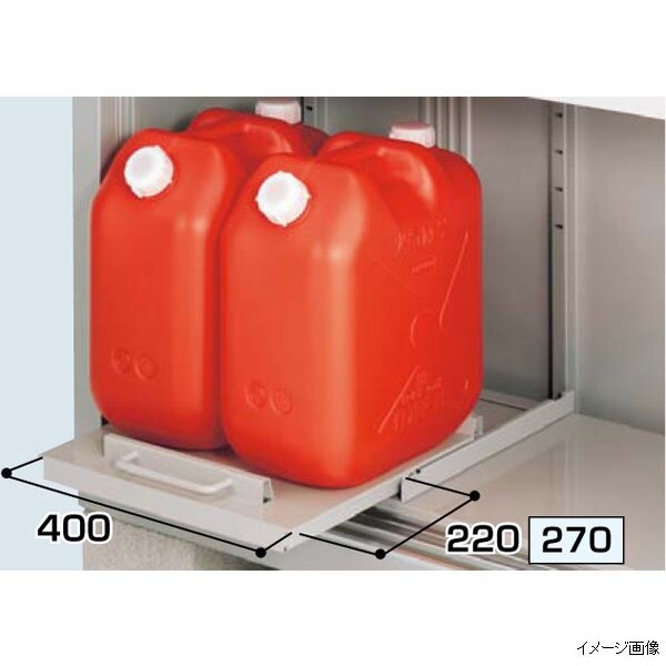 イナバ物置 MJX型スライド床（制限重量：40kg） 本体奥行515mm用 H3-1599 ＊MJNにも取付可 