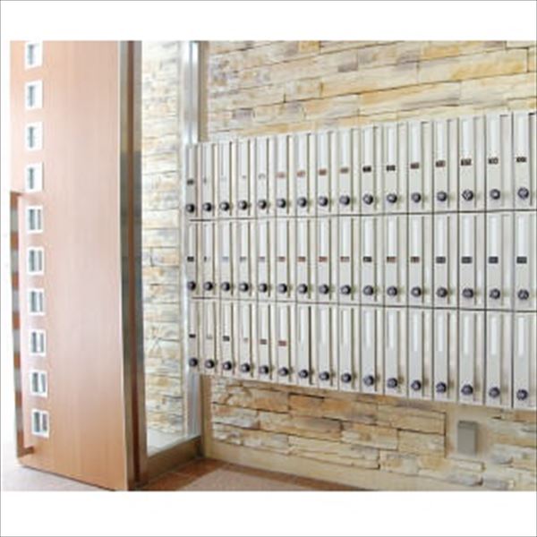 神栄ホームクリエイト MAIL BOX 縦型・静音ダイヤル錠 2戸用 SMP-27-2FF 『郵便受箱 旧メーカー名 新協和』 