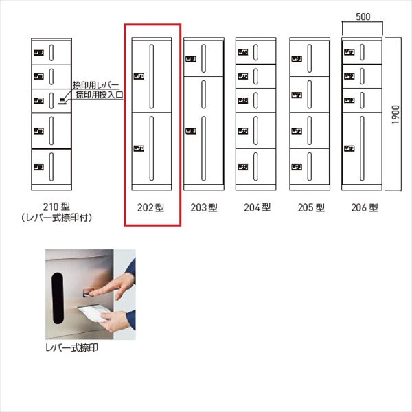個人宅配送不可 　 神栄ホームクリエイト カーゴボックス ダイヤル錠 SK-CBX-202 集合住宅用宅配ボックス マンション用 旧メーカー名 新協和　 