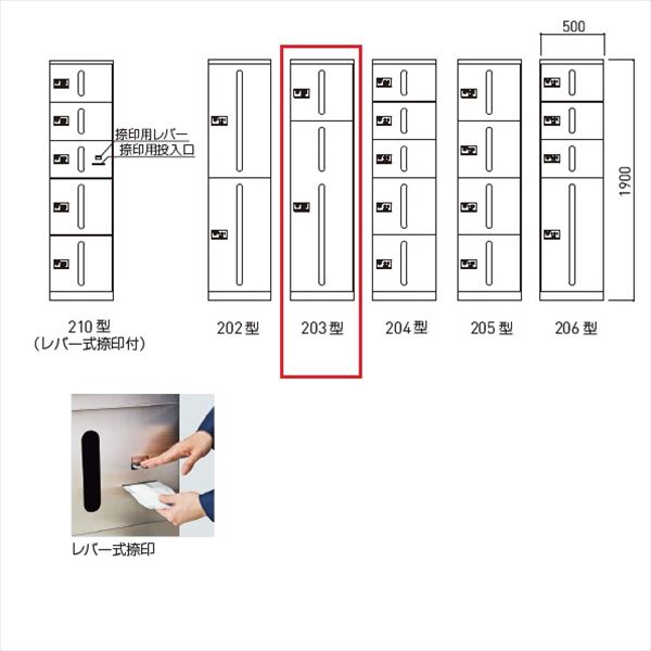 個人宅配送不可 　 神栄ホームクリエイト カーゴボックス ダイヤル錠 SK-CBX-203 集合住宅用宅配ボックス マンション用 旧メーカー名 新協和　 