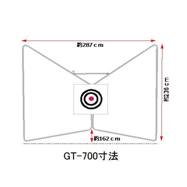 南栄工業 ゴルフターゲット 移動展開式GT GT-700