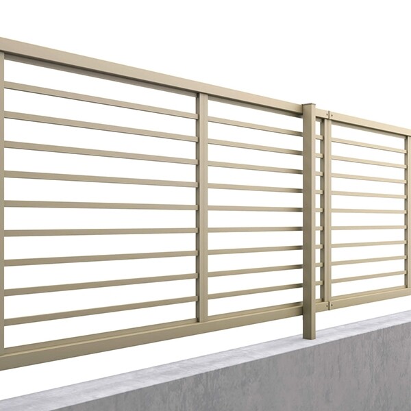 三協アルミ レジリア YK1型 フリー支柱タイプ 2012 本体 『アルミフェンス 柵 』 