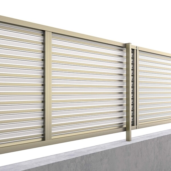 三協アルミ レジリア YLS型 フリー支柱タイプ 2008 本体 『アルミフェンス 柵 』 