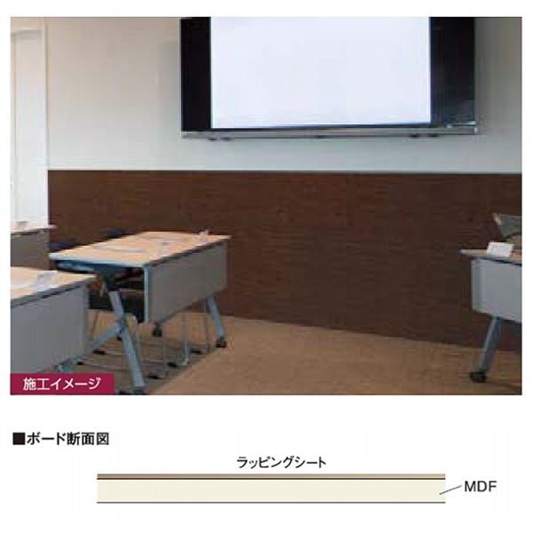 タカショー エバーアートボード 室内専用ボード W920×H1830×t2.7(mm) 『外構DIY部品』 セピアマーブル