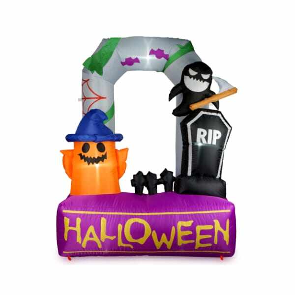 友愛玩具 エアーディスプレイ フォトスポットディスプレイ ゴーストグレイブ HW-1292 『ハロウィン 飾り付け カボチャ かわいい』 
