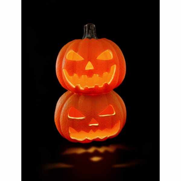 友愛玩具 BIGパンプキンランタン パンプキン2連ランタン HW-2016 『ハロウィン 飾り付け カボチャ かわいい』 