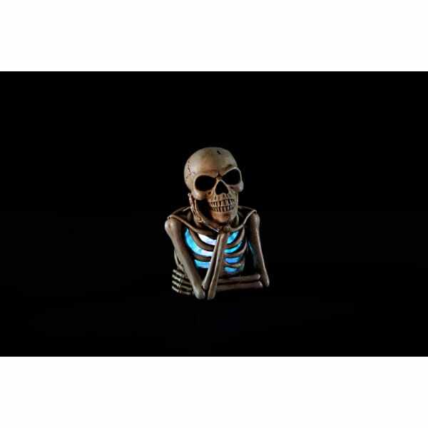 友愛玩具 スカルデコレーション はにかむドクロ(ライト付) HW-1172