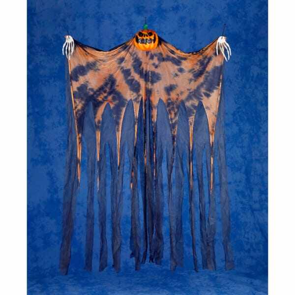 友愛玩具 ハンギングカーテン ブルブルハンギングカーテン(パンプキン) HW-1274 『ハロウィン 飾り付け カボチャ かわいい』 