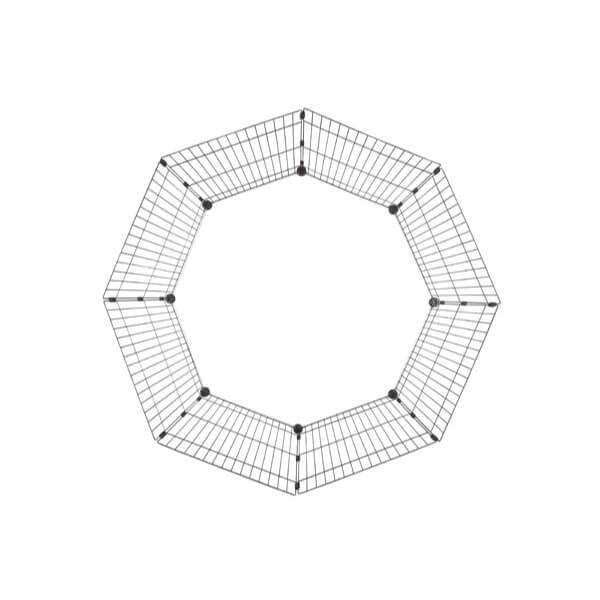 アイリスオーヤマ ワイヤーサークル PWC-628 マットブラウン