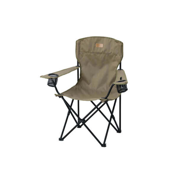 アイリスオーヤマ キャンプ用品5点セット2人用ハイタイプ C5S-2H カーキ