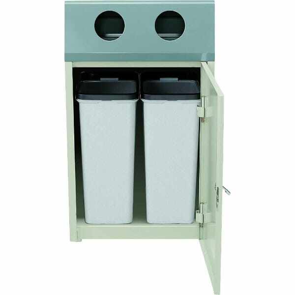 山崎産業(CONDOR) リサイクルボックス F-2 アイボリー YW-75L-ID-IV 