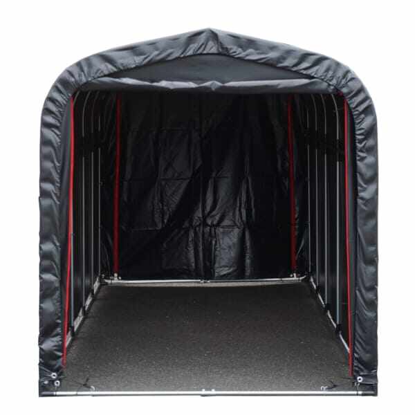 南榮工業 前幕（サイクルハウス3台用BK) ブラック