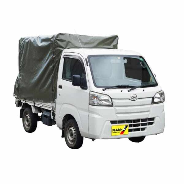 南榮工業 軽トラ幌セット KH-7OD オリーブドラブグリーン色