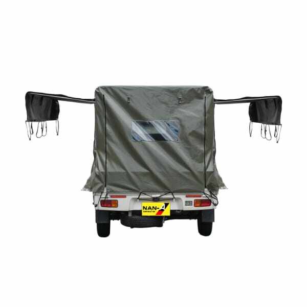 南榮工業 軽トラ幌セット KH-7OD オリーブドラブグリーン色