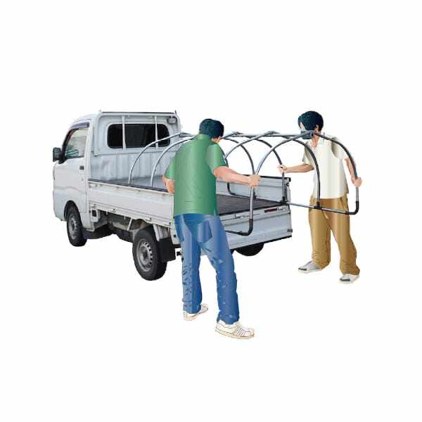 南榮工業 軽トラックドームキットType800 