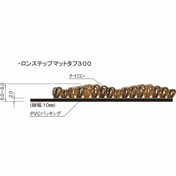 山崎産業(CONDOR) ロンステップマット（＃15） F-1-15 1枚 - 4