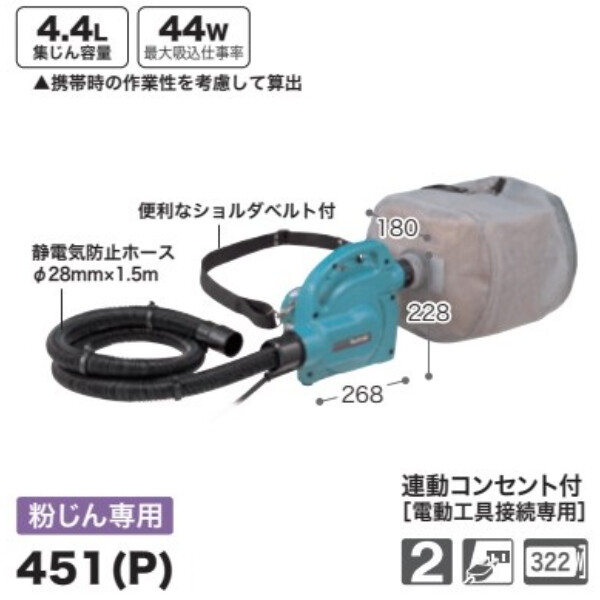 携帯用集じん機