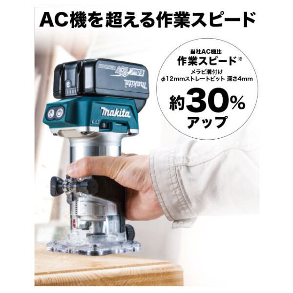最も優遇の マキタ Makita 充電式トリマ 18V6Ah バッテリ 充電器