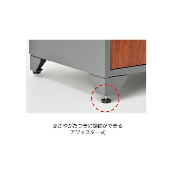 セトクラフト 宅配BOX付ポスト(GALVA) S22-0512 グレー＆チーク