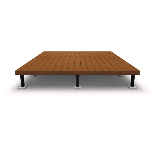 三協アルミ ヴィラウッド 人工木幕板仕様 標準束柱 1.0間×3尺 プレミアムタイプ