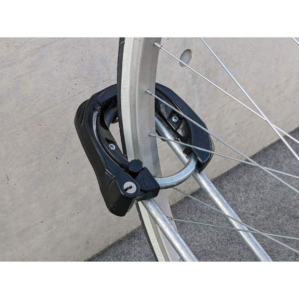 ダイケン 独立式サイクルスタンド CS-H1B-SR ロック付『収容台数 1台用』 