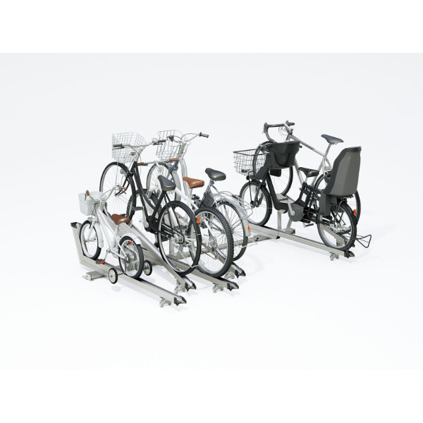 ダイケン アルミ製スライドラック SR-AHL15 『収容台数 15台用』 