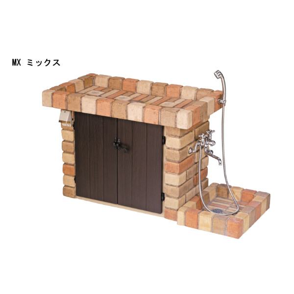 ニッコー シャワープレイス スタンドタイプ  PF-SP-3 ※蛇口は別売り 『ガーデン　流し台　ニッコーエクステリア』 