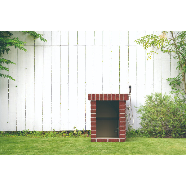 ニッコー シャワープレイス ショートタイプ レトロブリック  PF-SP-4-2 ※蛇口は別売り 『ガーデン　流し台　ニッコーエクステリア』 