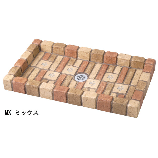 ニッコー シャワープレイスパン ブリックタイプ PF-SP-PB-1 ※蛇口は別売り 『ガーデン　流し台　ニッコーエクステリア』 