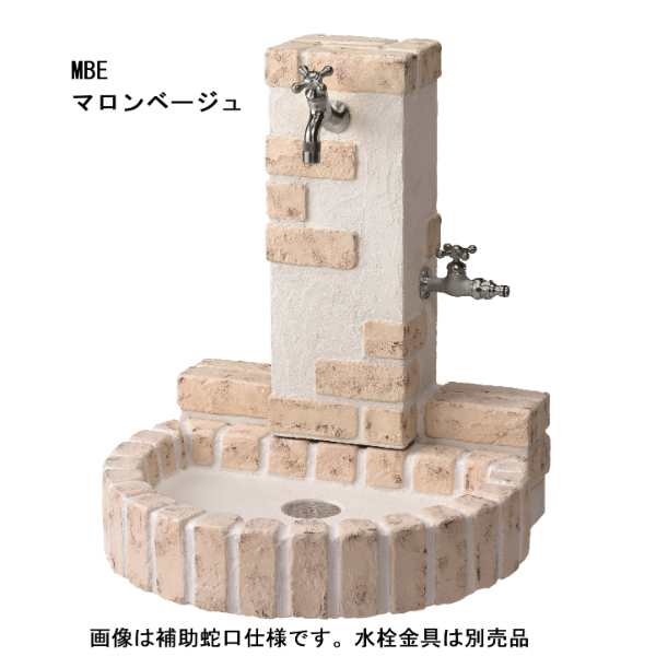ニッコー 立水栓ユニット レトロブリックタイプ  OPB-RS-32-PA ※蛇口は別売り 『ガーデン　流し台　ニッコーエクステリア』 
