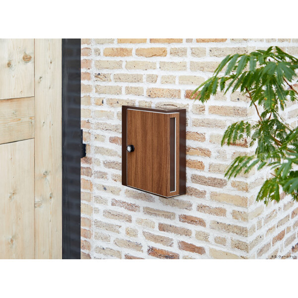 【本体のみ】【ダイヤル錠付き】 セキスイデザインワークス Acute2 アキュート2 ANC10A 『 ポスト 宅配ポスト 郵便受け メールボックス レターボックス 郵便入れ 宅配ボックス 』 木目ウォールナット