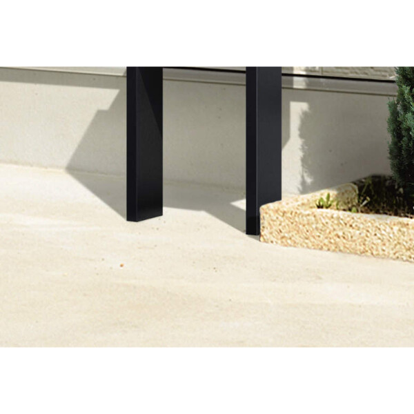 三協アルミ 宅配ボックス フレムス Light P型 ポール建てタイプ(ポスト付きタイプ) 埋め込み ミドル 