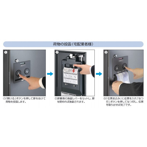 三協アルミ 宅配ボックス フレムス ポールベースプレートタイプ スリムタイプ HGK