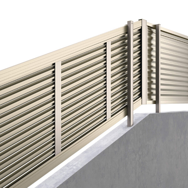 三協アルミ マイスティCEF YLK型 フェンス本体 2006 1998×600 フリー支柱タイプ 