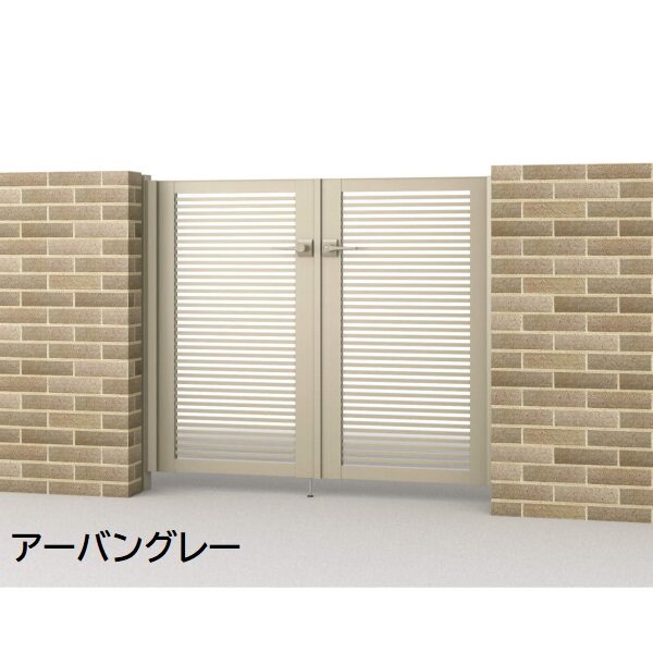 三協アルミ 形材門扉 マイスティMCE-Y1 片開き(内開き施工)セット 門柱タイプ 0712 700×1200 