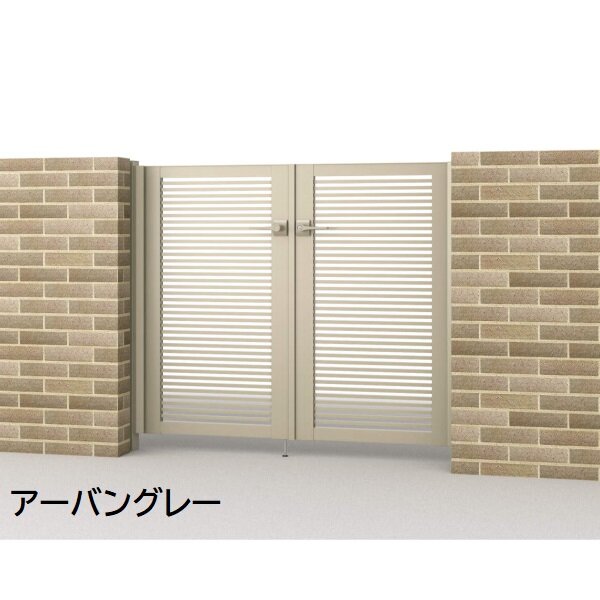 三協アルミ 形材門扉 マイスティMCE-Y1 片開き(内開き施工)セット 門柱タイプ 0912 900×1200 