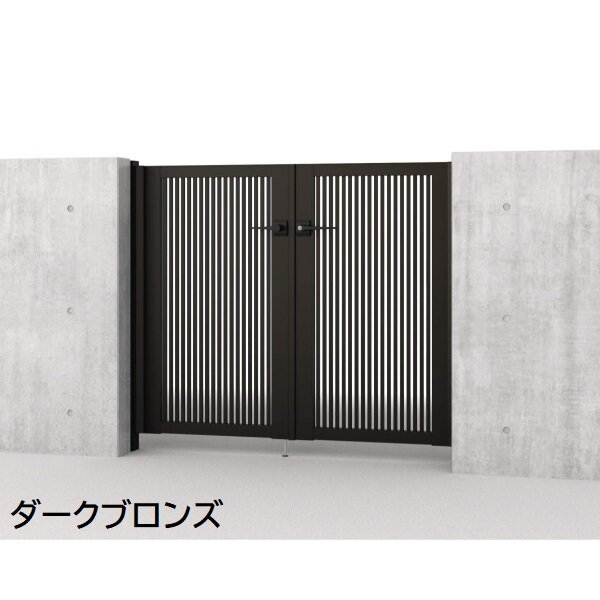 三協アルミ 形材門扉 マイスティMCE-T1 両開き(内開き施工)セット 門柱タイプ 0710 700×1000 