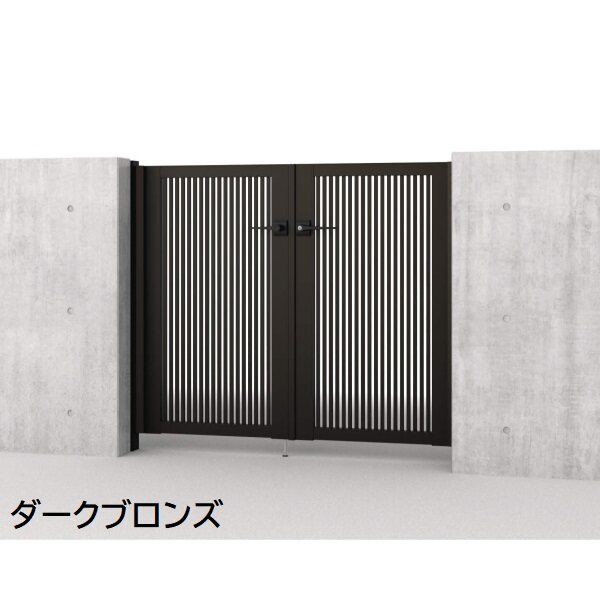 三協アルミ 形材門扉 マイスティMCE-T1 片開き(内開き施工)セット 門柱タイプ 0610 600×1000 