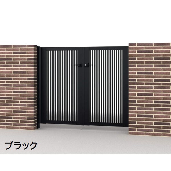 三協アルミ 形材門扉 マイスティMCE-T1 片開き(内開き施工)セット 門柱タイプ 0610 600×1000 