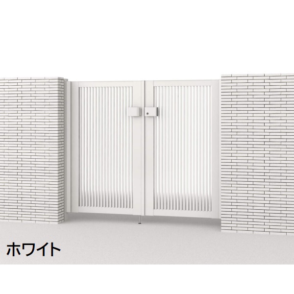 三協アルミ 形材門扉 マイスティMCE-T1 片開き(内開き施工)セット 門柱タイプ 0612 600×1200 