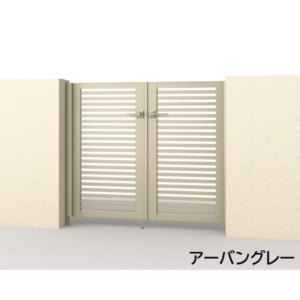 三協アルミ 形材門扉 マイスティMCE-Y2 片開き(内開き施工)セット 門柱タイプ 0912 900×1200 