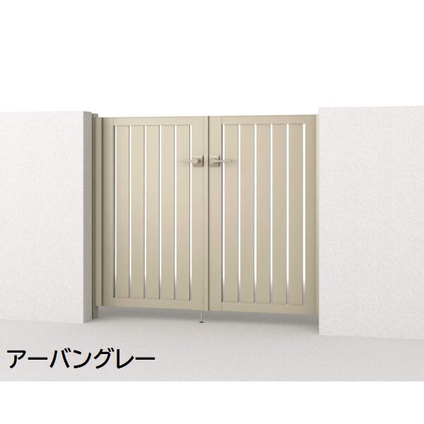 三協アルミ 形材門扉 マイスティMCE-T3 両開き(内開き施工)セット 門柱タイプ 0810 800×1000 