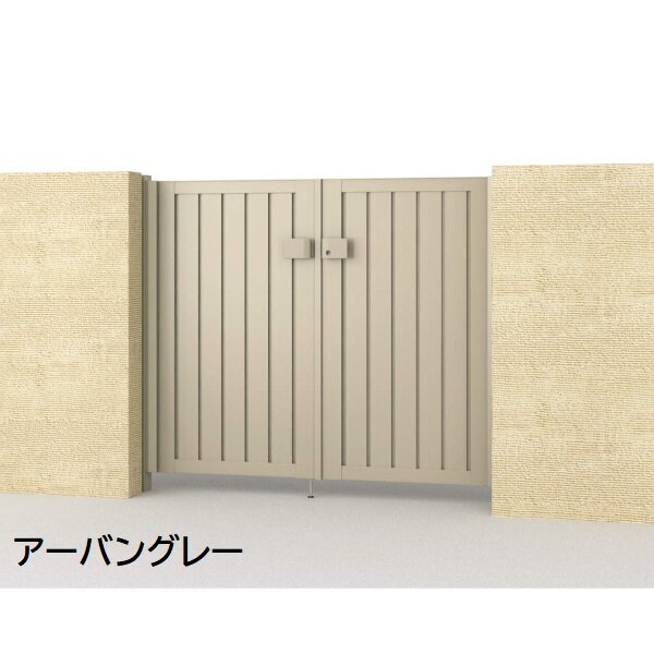 三協アルミ 形材門扉 マイスティMCE-TM 片開き(内開き施工)セット 門柱タイプ 0812 800×1200 
