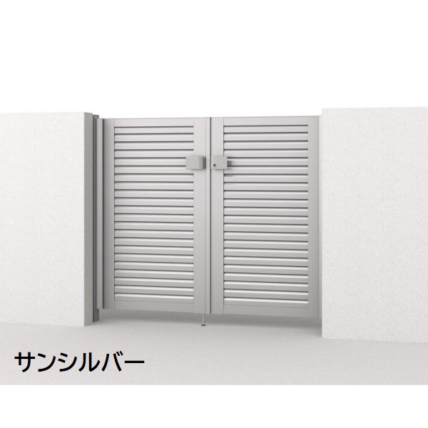 三協アルミ 形材門扉 マイスティMCE-YL 片開き(内開き施工)セット 門柱タイプ 0810 800×1000 