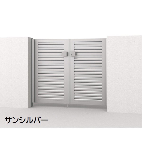 三協アルミ 形材門扉 マイスティMCE-YL 片開き(内開き施工)セット 門柱タイプ 0912 900×1200 