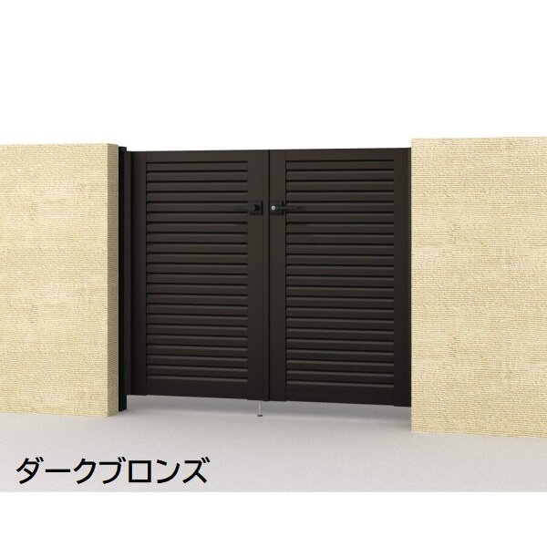 三協アルミ 形材門扉 マイスティMCE-YL 片開き(内開き施工)セット 門柱タイプ 0912 900×1200 