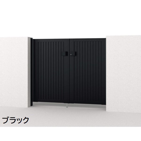 三協アルミ 形材門扉 マイスティMCE-TL 片開き(内開き施工)セット 門柱タイプ 0612 600×1200 