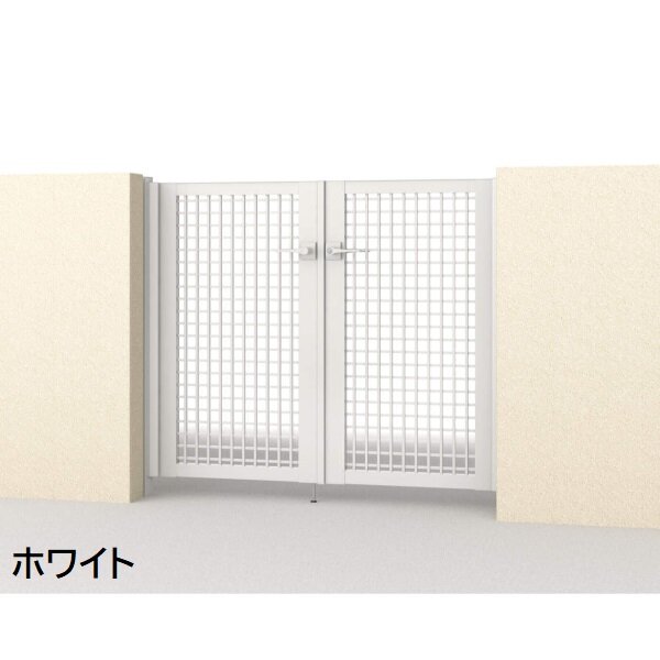 三協アルミ 形材門扉 マイスティMCE-TY 親子開き(内開き施工)セット 門柱タイプ (10･04)12 1000･400×1200 